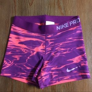 Nike multicolor spandex